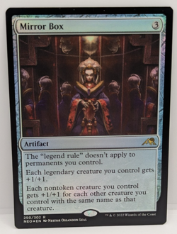 MTG Mirror Box Kamigawa: Neon Dynasty Foil NM - Image 1