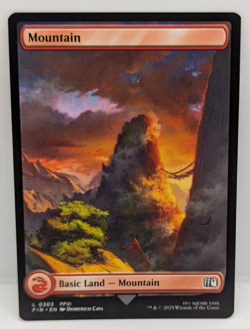 MTG Mountain (0303) Final Fantasy Regular NM - Image 1