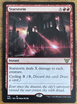 MTG Kamigawa Neon Dynasty Commander, Starstorm - Image 1