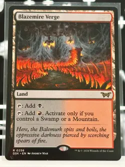 Blazemire Verge - DSK 0256 - NM - MTG Magic - Image 1