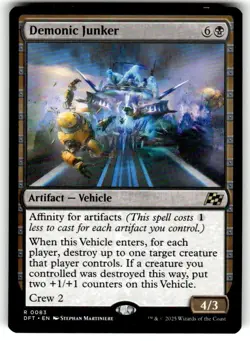 Demonic Junker Aetherdrift Regular MTG - Image 1