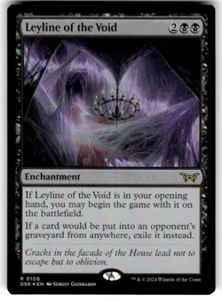 Leyline of the Void Duskmourn: House of Horror Foil MTG - Image 1