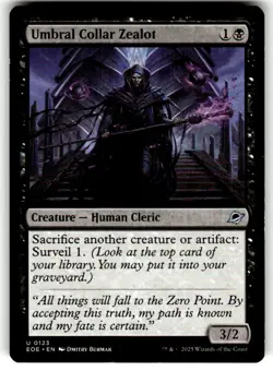 Umbral Collar Zealot Edge of Eternities Regular MTG - Image 1