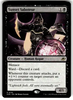Sunset Saboteur Edge of Eternities Regular MTG - Image 1