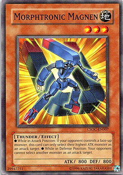 Morphtronic Magnen CSOC-EN007 Yu-Gi-Oh! Heavy Play Unlimited - Image 1