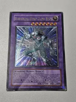 Elemental HERO Glow Neos STON-EN036 YuGiOh! Ultimate Rare MP Played Condition - Image 3