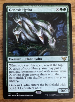MTG Kamigawa Neon Dynasty Commander, Genesis Hydra - Image 1