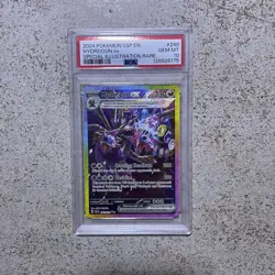 Hydreigon Ex 240/191 Surging Sparks SIR Rare Pokemon Card PSA 10 GEM MINT - Image 1