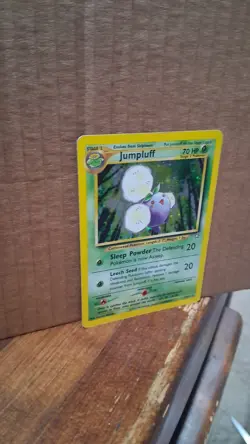 Pokemon TCG Jumpluff Neo Genesis Holo Card 7/111 Unlimited Rare NM-MT Vintage - Image 3