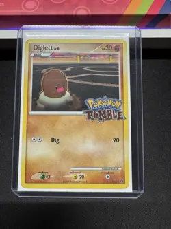 Pokemon Rumble Diglett Card 11/16 Series - Image 1