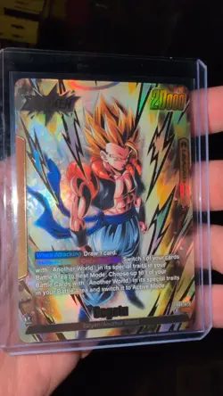 Dragon Ball Super Card Game Gogeta Awaken Foil Card FB09-073 Alt Art - Image 1