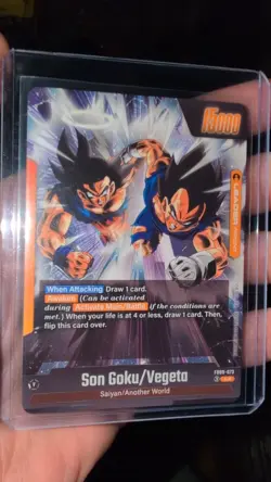 Dragon Ball Super Card Game Gogeta Awaken Foil Card FB09-073 Alt Art - Image 2