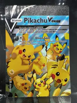 Pikachu V-Union [Set of 4] SWSH: Sword & Shield Promo Cards Holo - Image 3