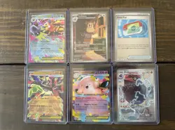 Pokemon TCG 6-Card Lot Mega Starmie GX, Mega Zygarde EX, Clefable EX, Holo - Image 1