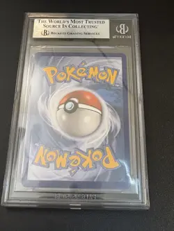 2016 Pokemon Pikachu Ex XY124 Black Star Promo Card Beckett BGS 5.5 - Image 4