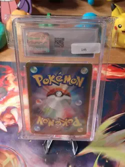 CGC 10 Scrafty 137/086 AR Art Rare White Flare sv11W Pokemon Card - Image 2