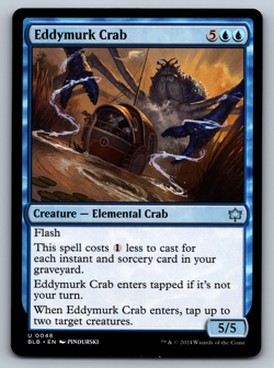 Eddymurk Crab - Bloomburrow - MTG - Image 1