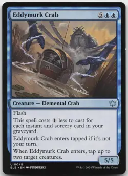 Eddymurk Crab Bloomburrow Uncommon Magic: The Gathering NM/M - Image 1
