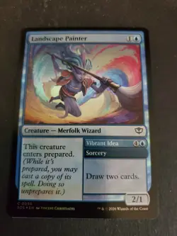 Landscape Painter (Foil) - 0056 - Secrets of Strixhaven SOS - NM/M MTG - Image 1