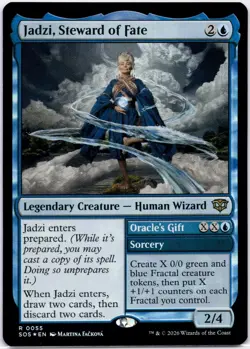 Jadzi, Steward of Fate (Foil) 0055 (R) MTG Secrets of Strixhaven (SOS) - Image 1