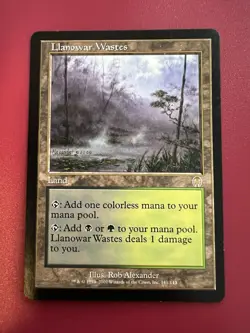 *** Llanowar Wastes *** Apocalypse LP MTG English - Image 1