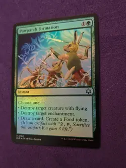 Foil Pawpatch Formation - 186 - NM - Bloomburrow MTG - Image 2