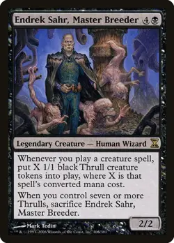 Endrek Sahr, Master Breeder Time Spiral LP MTG - Image 1