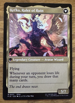 MTG Final Fantasy, Kefka, Court Mage / Kefka, Ruler of Ruin - Image 2