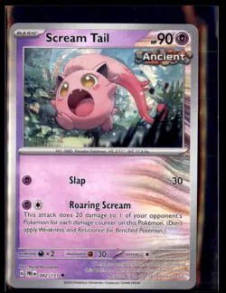 Pokemon Scream Tail Masterball Prismatic Evolution - Image 1