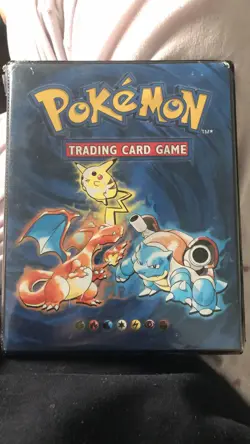 Pokemon TCG Vintage 1999 Wizards of the Coast Original Binder MP/LP - Image 1