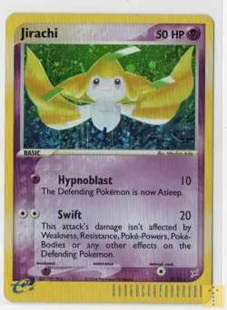 Jirachi 97/95 Secret Rare Team Magma vs Team Aqua Pokemon Holo LP/NM - Image 1