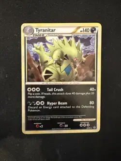 Tyranitar 26/95 Unleashed Regular Non Holo Pokemon TCG - Image 1