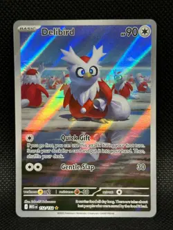 Delibird 152/132 Mega Evolution Illustration Rare POKEMON 2025 LP - Image 1