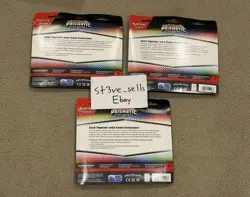 Pokemon TCG Prismatic Evolutions Tech Sticker Collection Full Art Set 3x SEALED - Image 4