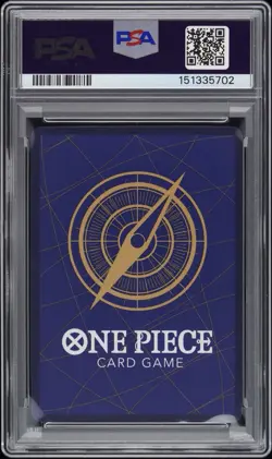 One Piece Monkey D. Luffy 1st Anniversary Signed Card ST01-012 Oda PSA 10 - Image 2