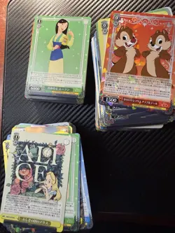 Weiss Schwarz Disney 100 Years of Wonder Trading Card Game Bulk Lot Of 348 Cards - Image 4