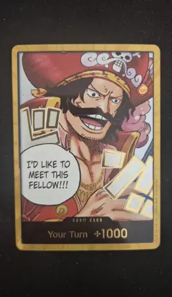DON!! Card (Gol.D.Roger) (Gold) Carrying On His Will - Image 1