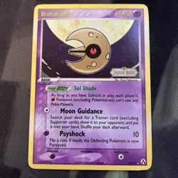 Lunatone 20/92 Legend Maker Reverse Holo Stamped Pokemon Card LP Condition - Image 1