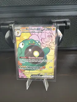 Pokemon TCG Iono's Bellibolt EX Full Art Ultra Rare Holo Card 172/159 - Image 1