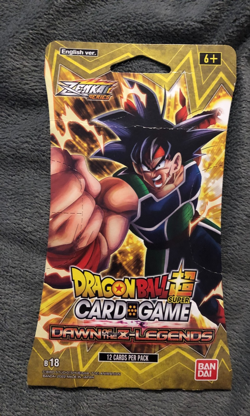 New Dragonball Zenkai Series Super Game Dawn Of The Z Legends 12 Card Pack - Image 1