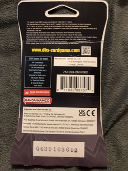 New Dragonball Zenkai Series Super Game Dawn Of The Z Legends 12 Card Pack - Image 2