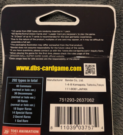 New Dragonball Zenkai Series Super Game Dawn Of The Z Legends 12 Card Pack - Image 3