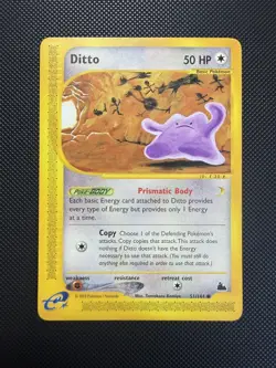 Ditto 51/144 Non Holo Skyridge - Pokemon Card - E-Reader Series NM-LP - Image 1