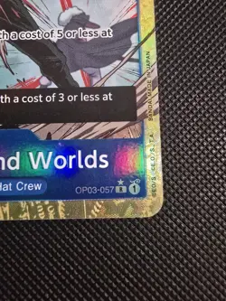 Bandai One Piece Card Game Three Thousand Worlds OP03-057 Rare Holo Event East … - Image 4