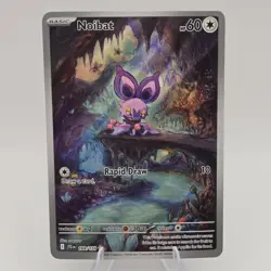 Noibat 169/159 IR Journey Together Illustration Rare Pokemon Card NM/M - Image 1