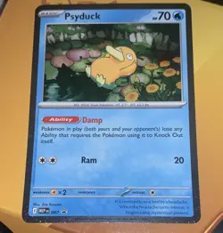 Pokemon Psyduck 007 Me: Mega Evolution Promo Holo Basic 70HP Card - Image 1