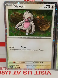 Pokemon TCG - COSMO FOIL PROMO Cards - Slaking + Vigoroth + Slakoth NM/M - Image 2