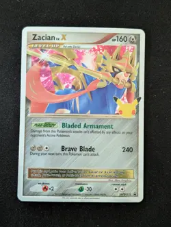Zacian LV. X - SWSH135 Promo SWSH: Sword & Shield Promo Cards Holo SWSD - Image 1
