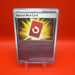 Pokemon Special Red Card 082/086 CRI Chaos Rising English NM Reverse Holo - Image 1