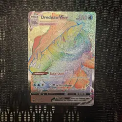 Drednaw VMAX - 075/073 - Pokemon Champions Path Sword Shield Secret Rare Card NM - Image 1